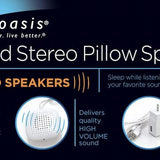 Amplified Stereo Pillow Speakers (PA-100)