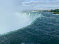 Niagara Falls Green Noise with Crickets Stereo Version