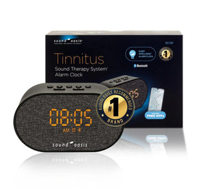 Sound Oasis Bluetooth Sleep Sound Therapy System Alarm Clock - Tinnitus