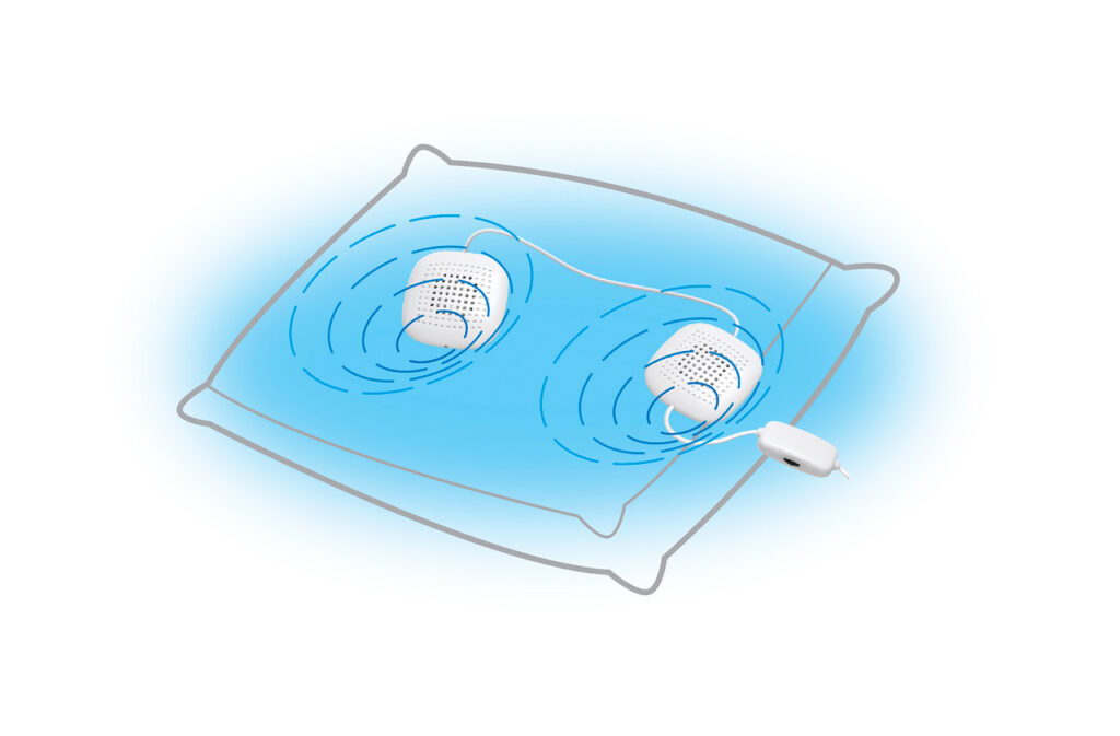 SP-151 Sleep Therapy Pillow | Ultra-thin Stereo Speakers
